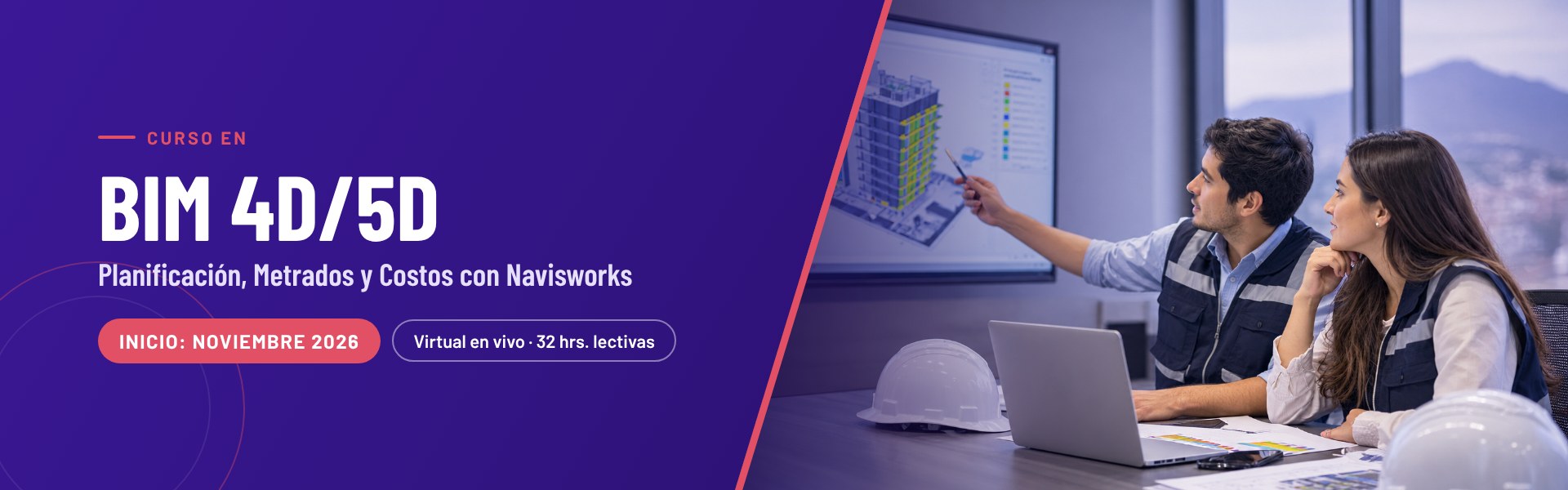 Taller BIM 4D/5D: Planificación, Metrados y Costos con Navisworks - Continua UC